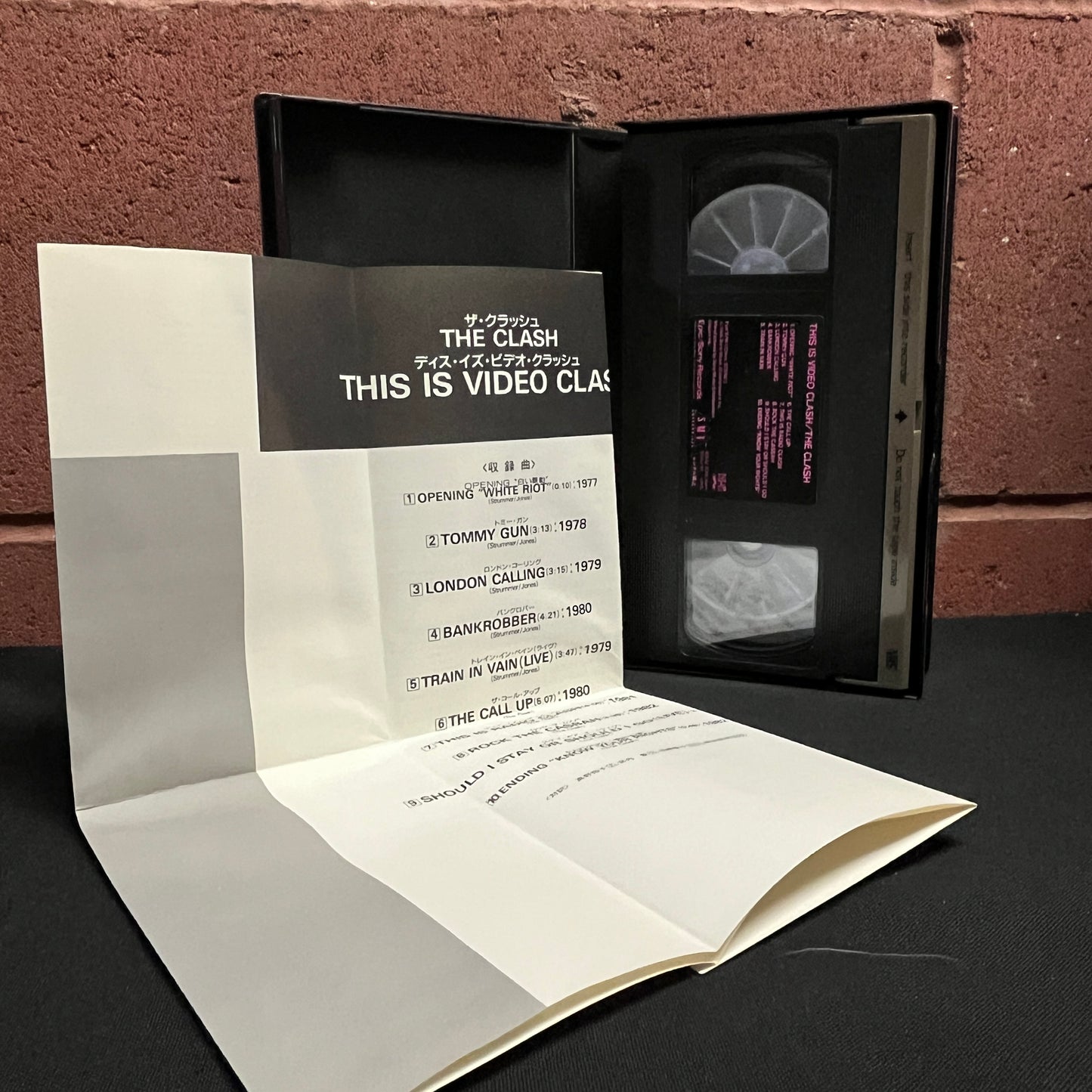 Used VHS: The Clash "This Is Video Clash" VHS (1985 Japanese Press)