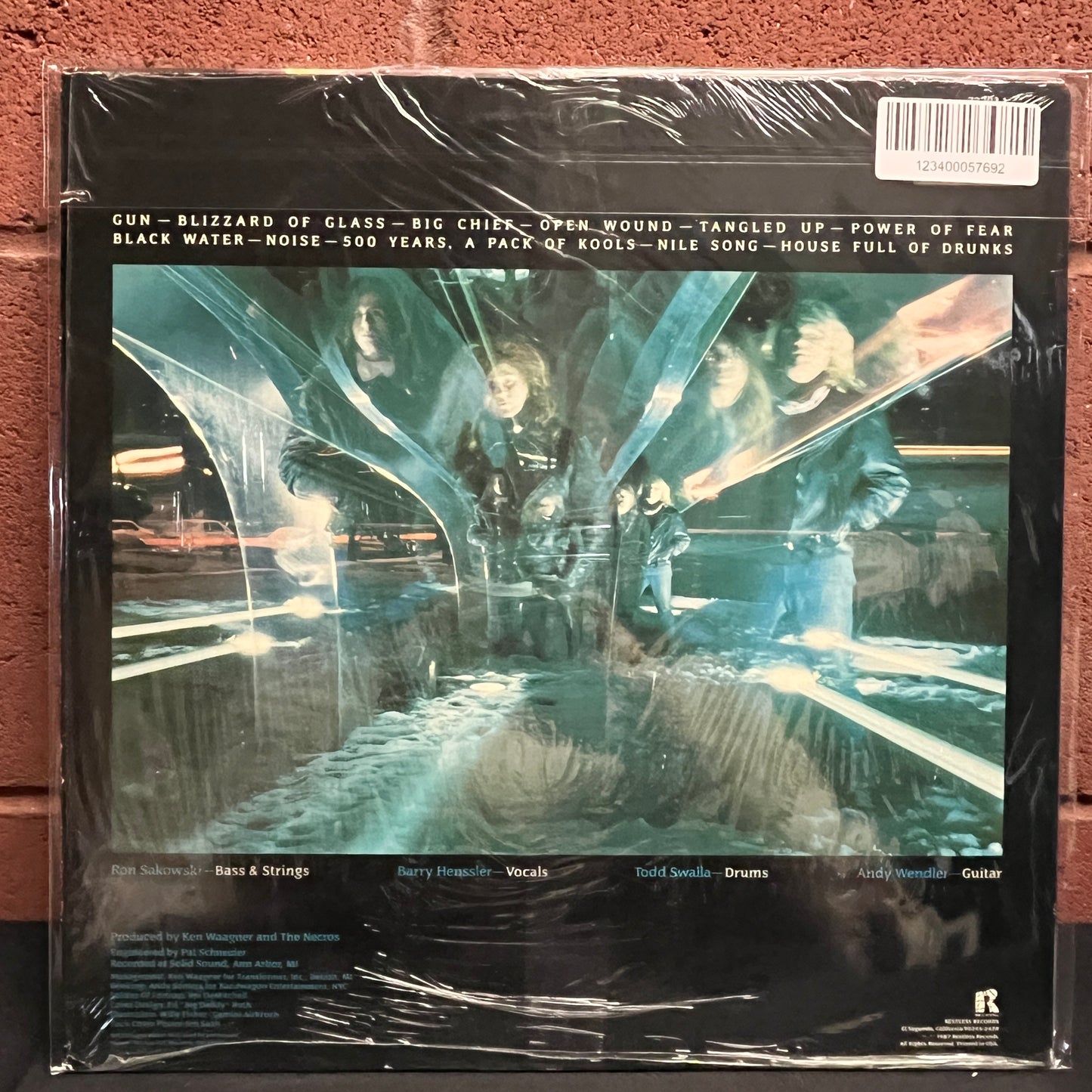 Used Vinyl: The Necros "Tangled Up" LP (1987 US Press In Shrink w/ Hype Sticker!)