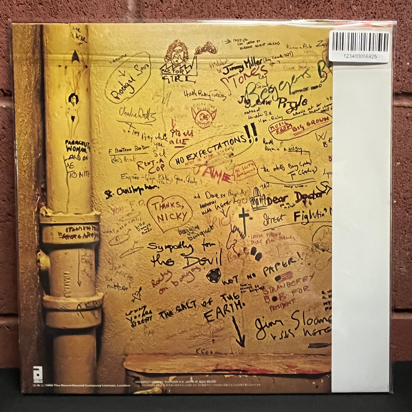 Used Vinyl: The Rolling Stones "Beggars Banquet" LP (1985 Japanese Press)
