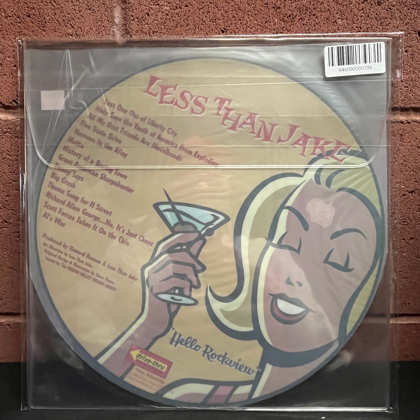 Used Vinyl: Less Than Jake "Hello Rockview" Picture Disc LP (1998 Press on Drive Thru)