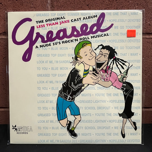 Used Vinyl: Less Than Jake "Greased" LP (Black Vinyl No Idea Press)