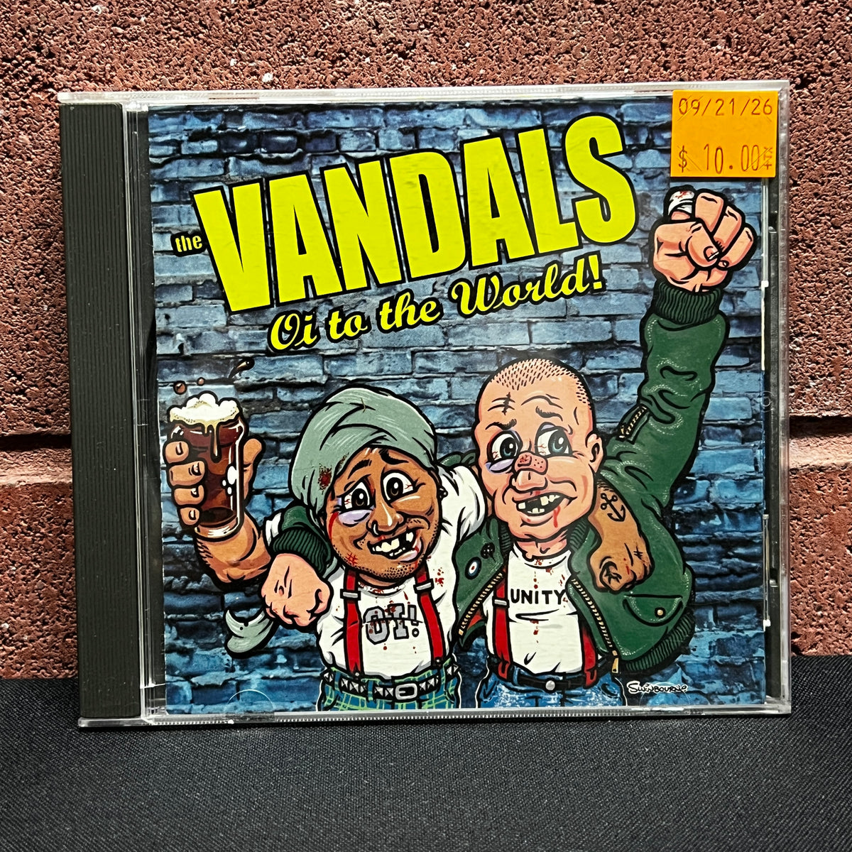 Used CD: The Vandals "Oi To The World!" CD (2000 Press)