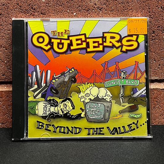 Used CD: The Queers "Beyond The Valley..." CD (2000 Press)