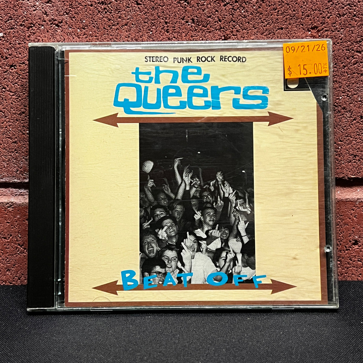Used CD: The Queers "Beat Off" CD (1994 Lookout! Press)