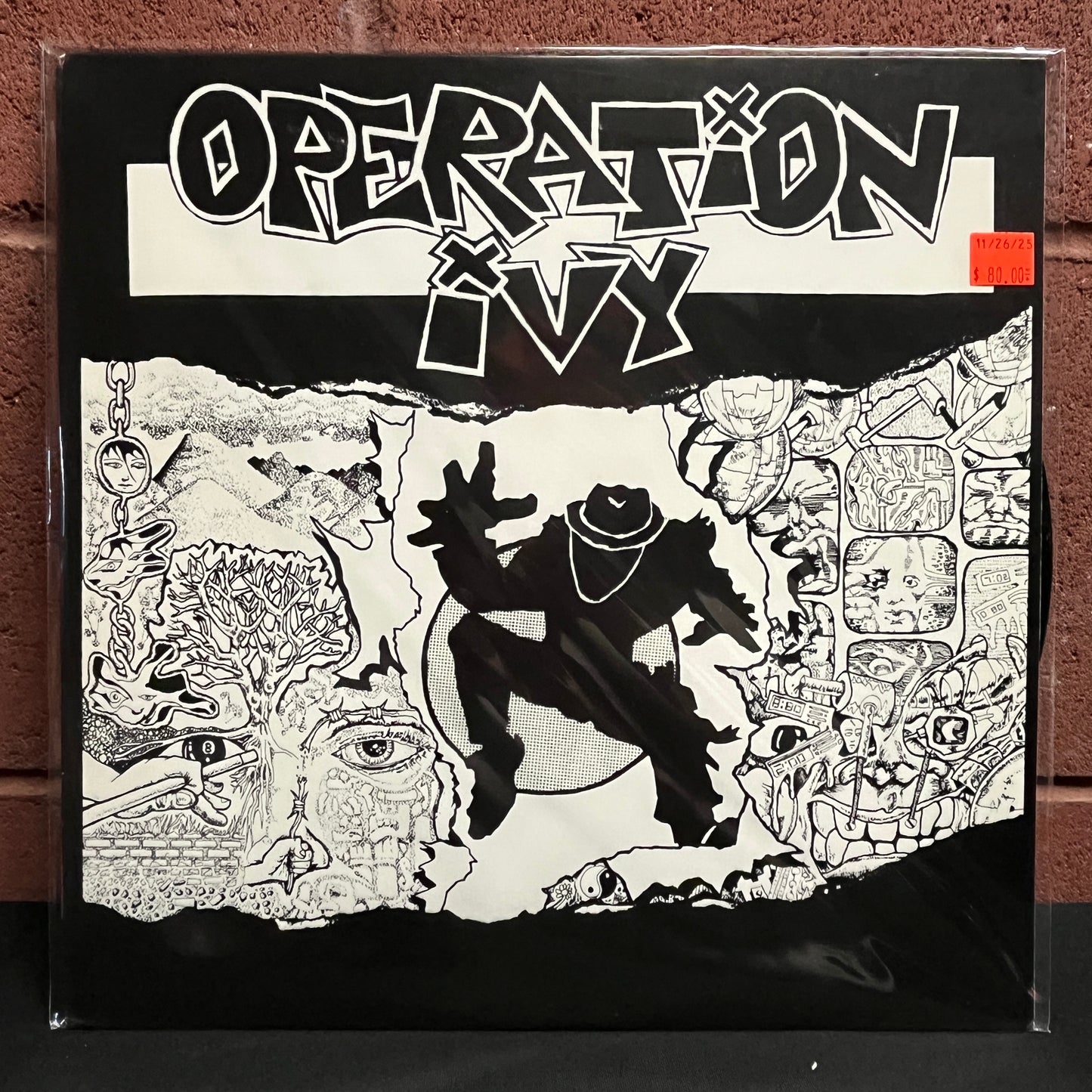Used Vinyl: Operation Ivy "Energy" LP (Lookout! Press No Barcode. Berkeley Address)