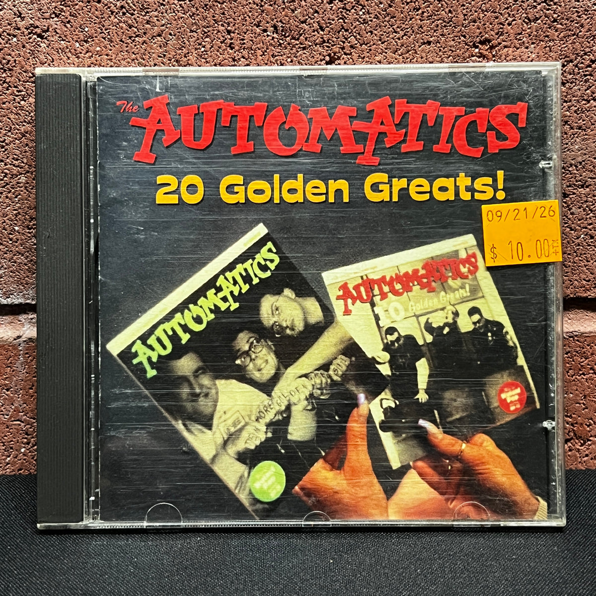 Used CD: The Automatics "20 Golden Greats!" CD (1997 Press)