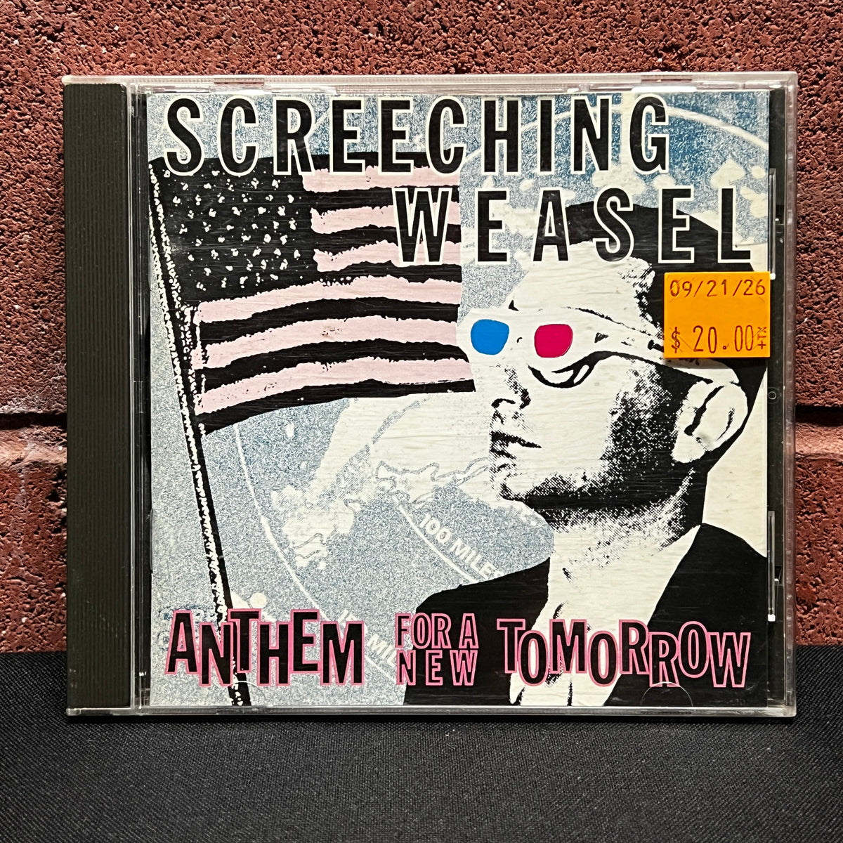Used CD: Screeching Weasel "Anthem For A New Tomorrow" CD (1993 Lookout Press)