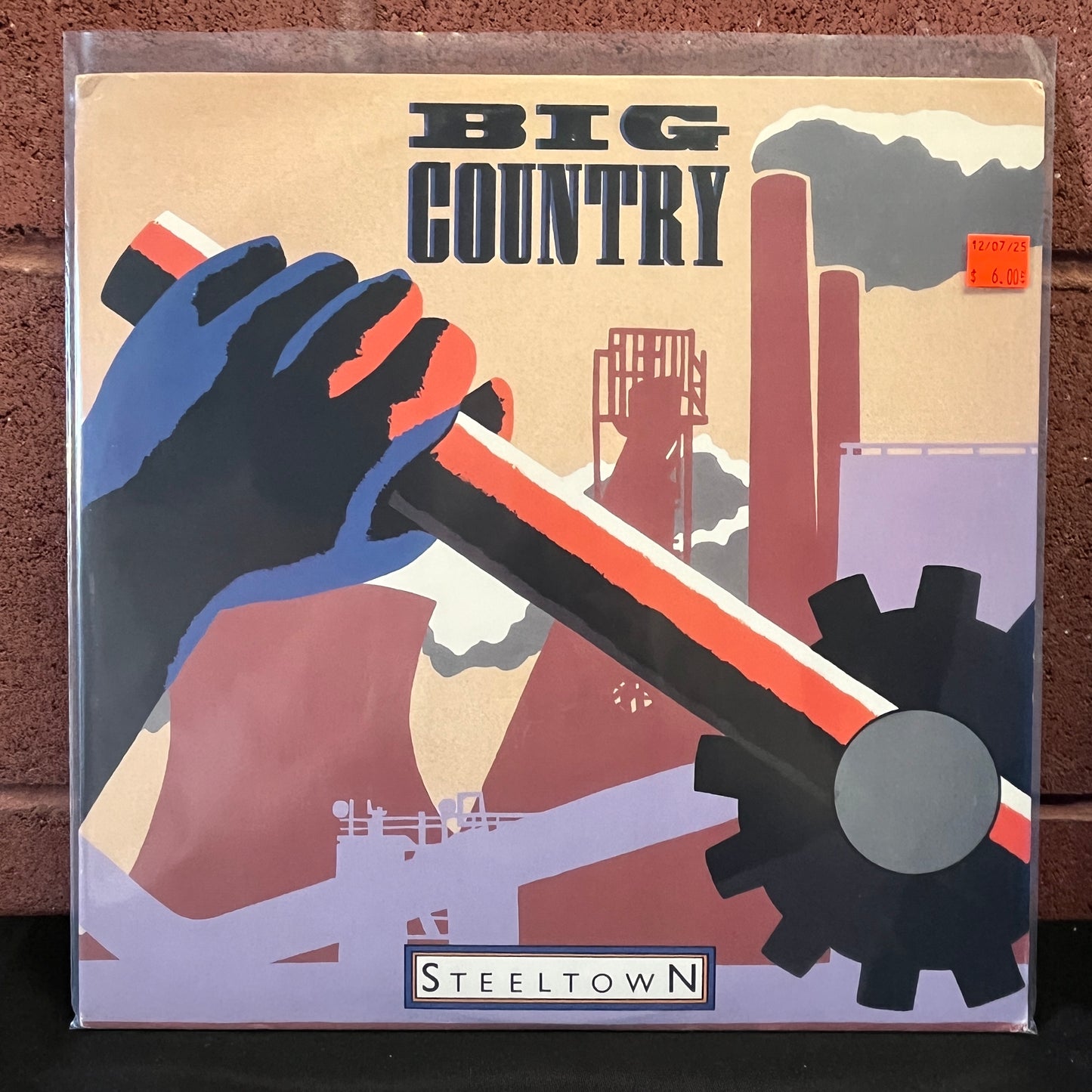 Used Vinyl: Big Country "Steeltown" LP