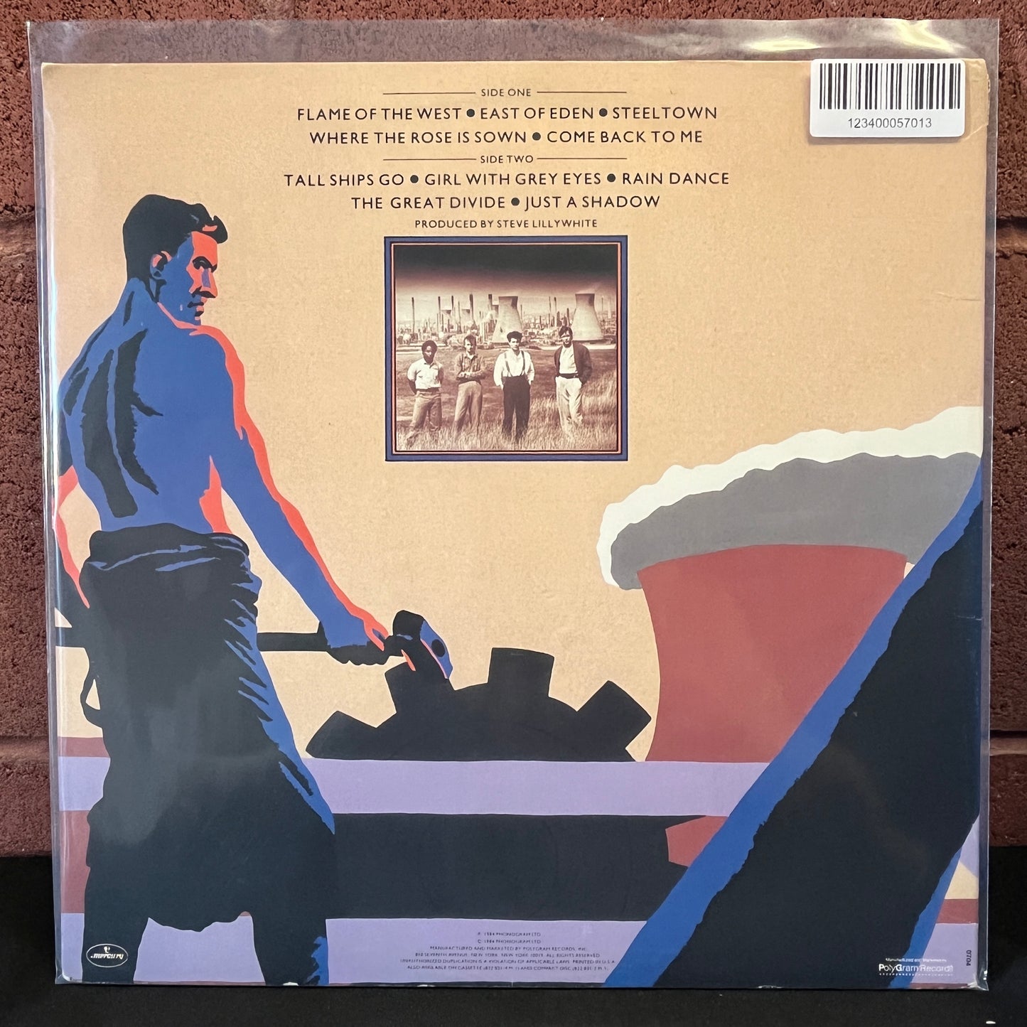 Used Vinyl: Big Country "Steeltown" LP