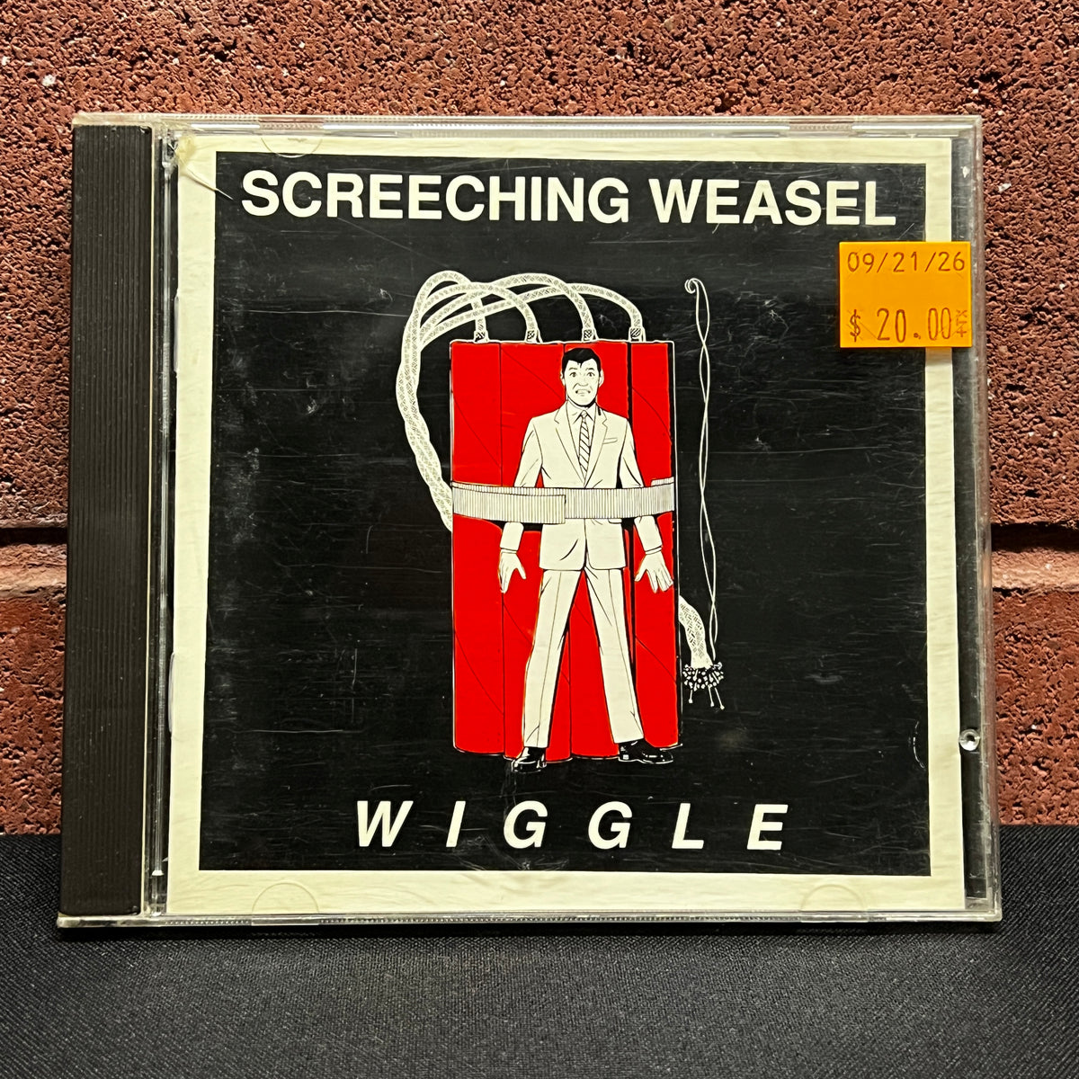 Used CD: Screeching Weasel "Wiggle" CD (1993 Lookout Press)