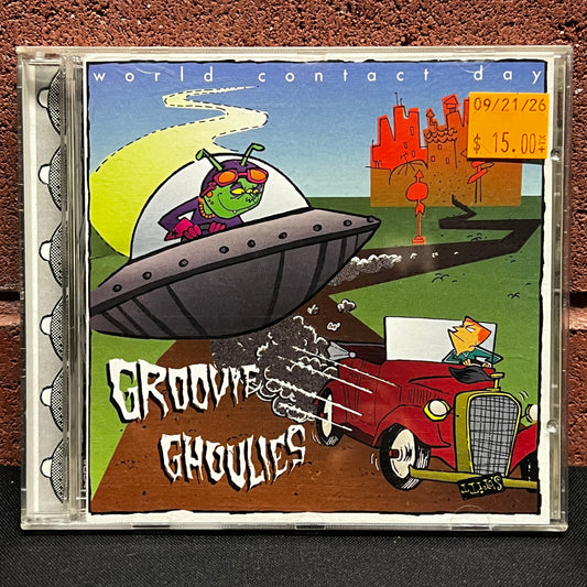 Used CD: Groovie Ghoulies "World Contact Day" CD (1996 Lookout Press)