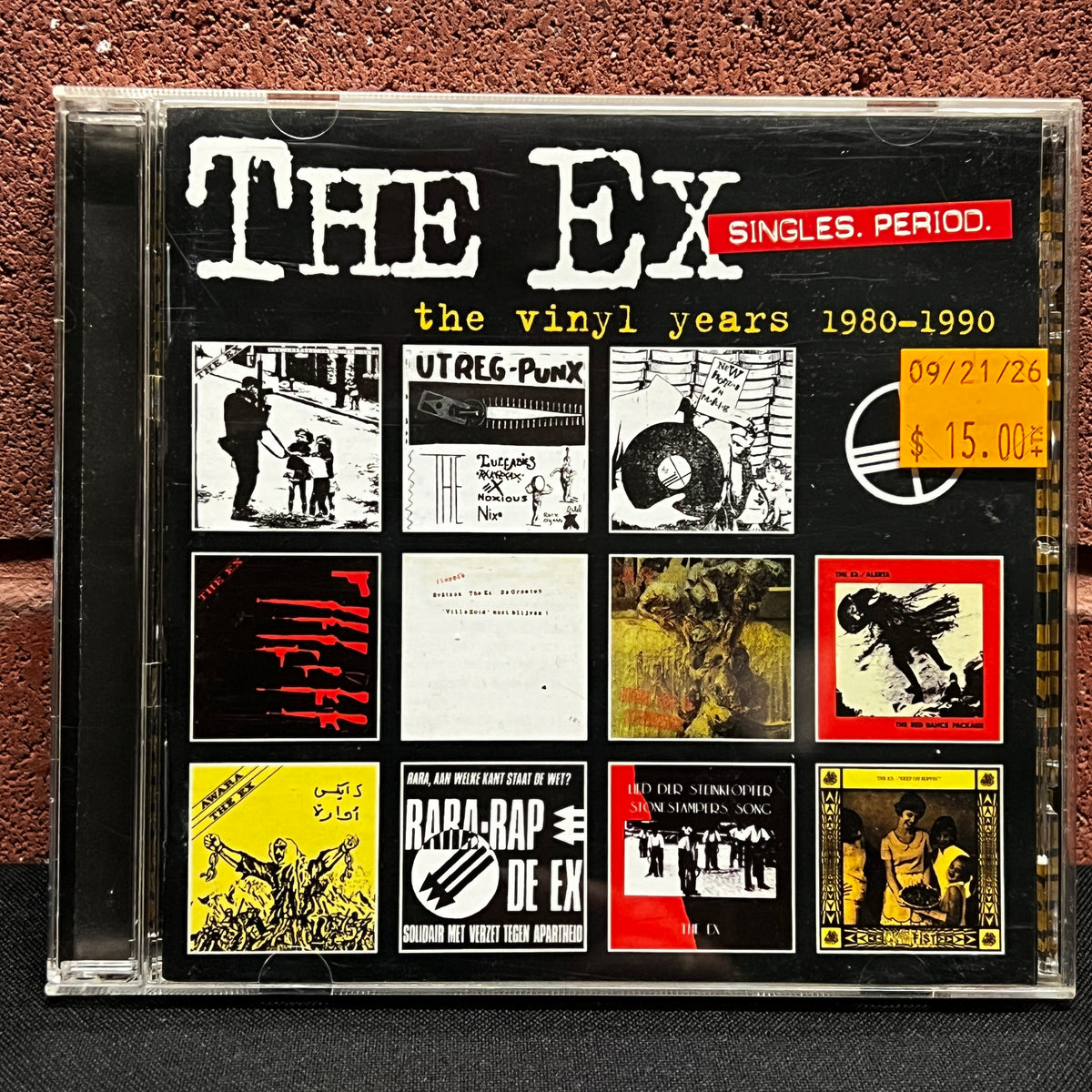Used CD: The Ex "Singles Period (The Vinyl Years 1980-1990)" CD (2005 Touch And Go Press)