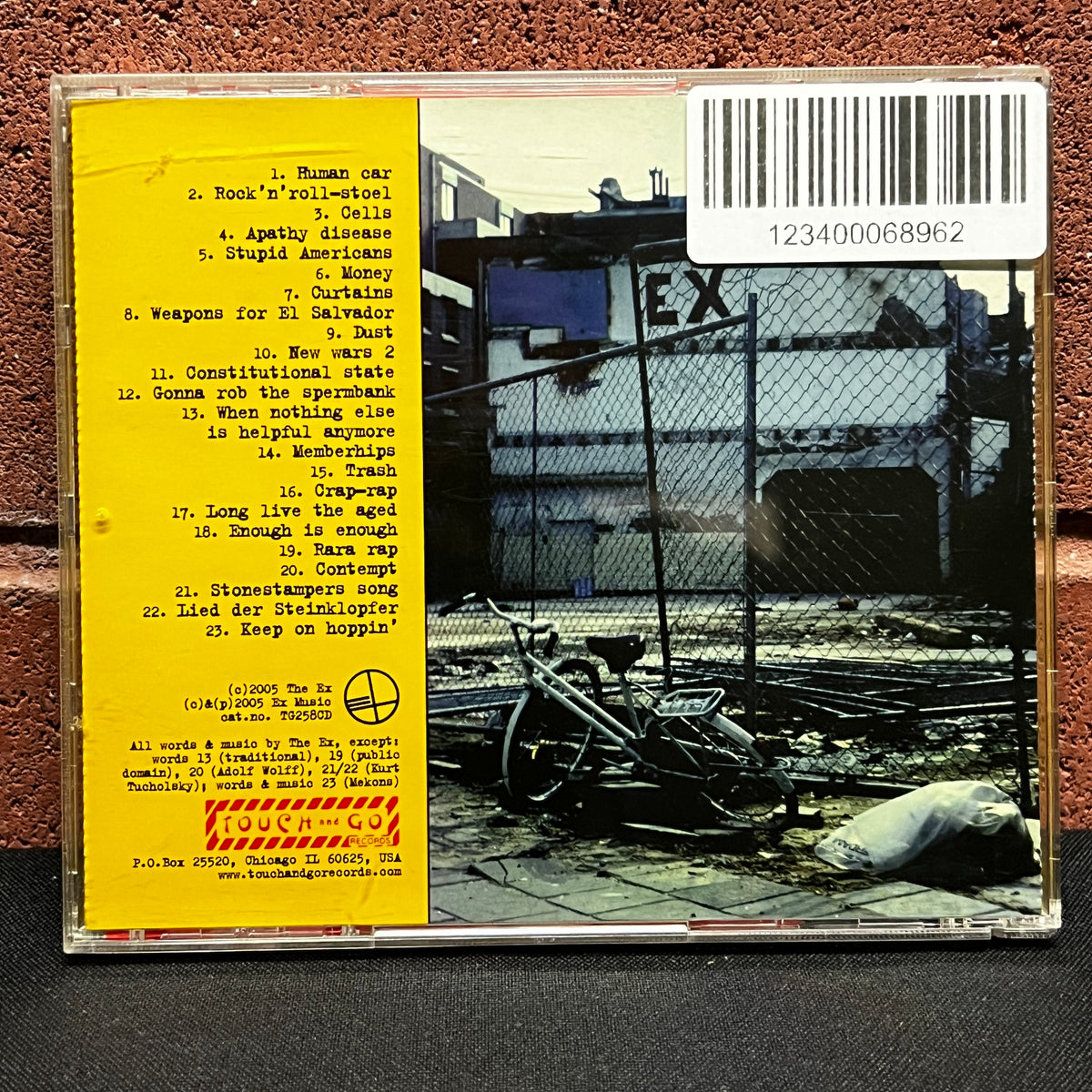 Used CD: The Ex "Singles Period (The Vinyl Years 1980-1990)" CD (2005 Touch And Go Press)