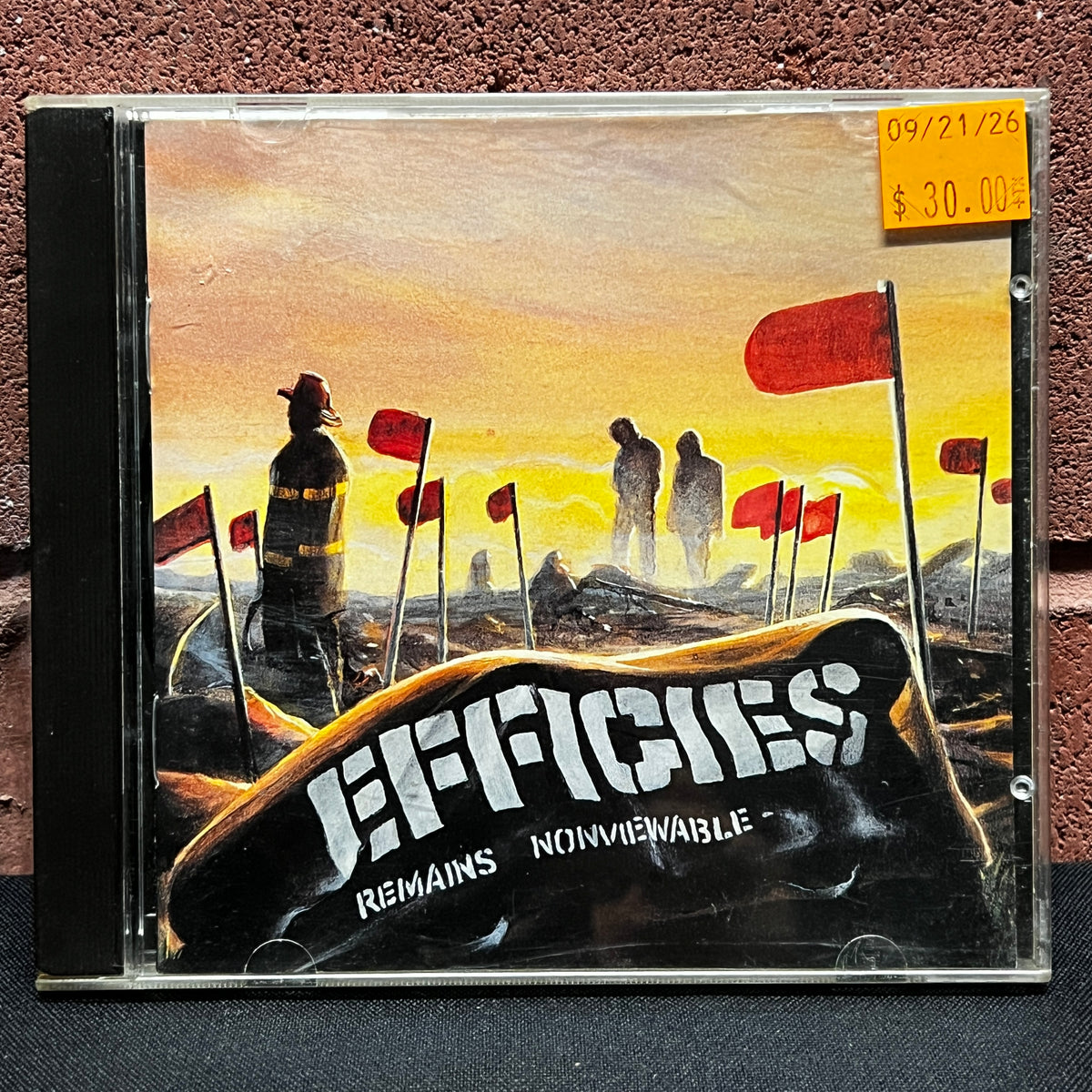 Used CD: Effigies "Remains Nonviewable" CD (1995 Press)