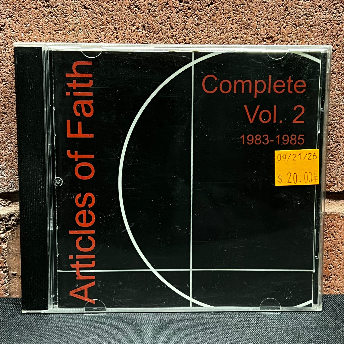 Used CD: Articles Of Faith "Complete Vol. 2 1983-1985" CD (2002 Press)