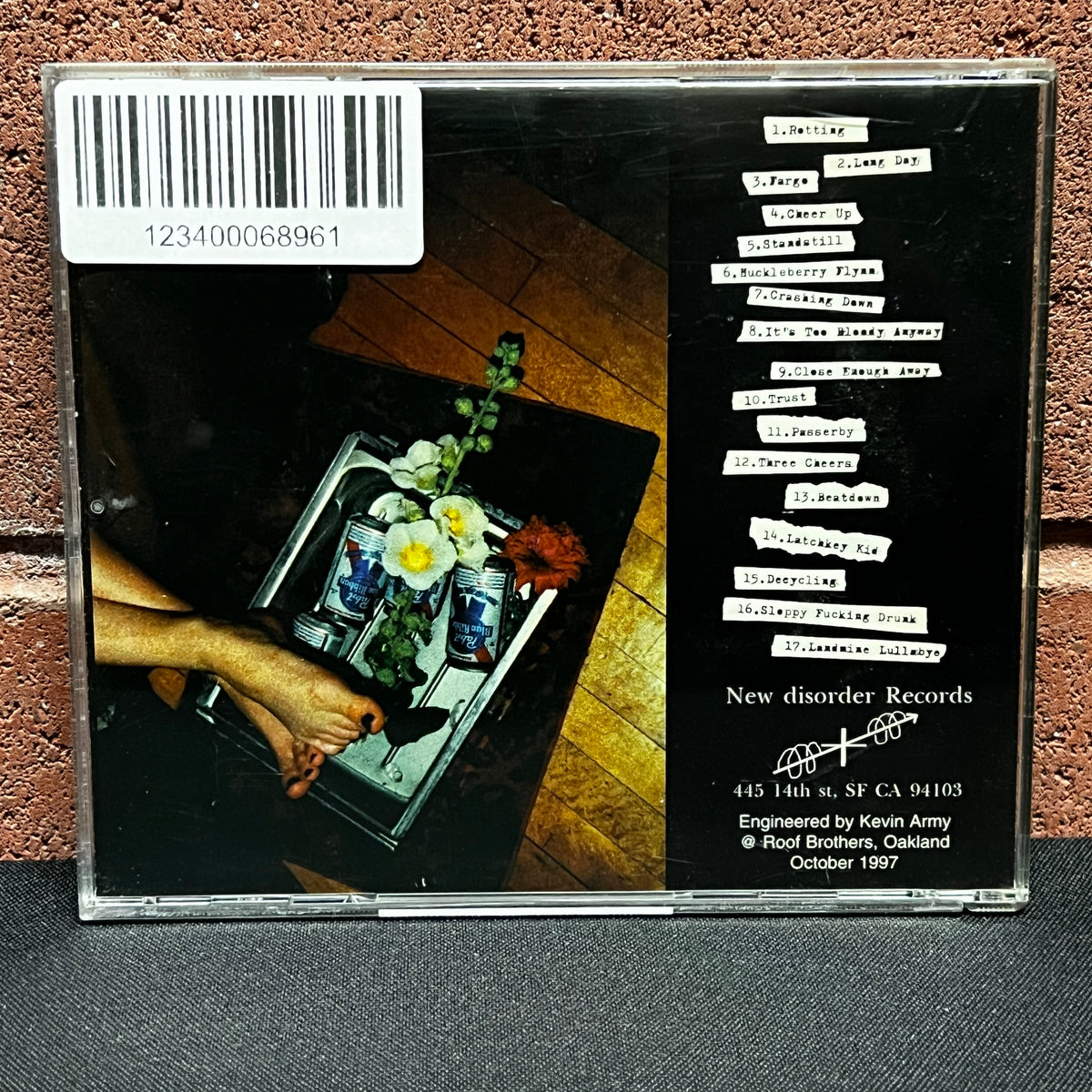 Used CD: American Steel "S/T" CD (1998 Press)