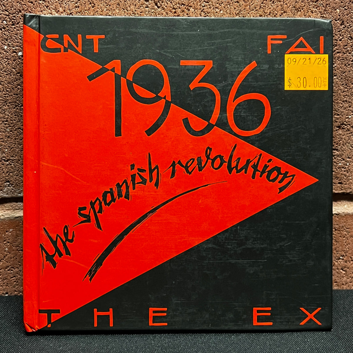 Used CD: The Ex "1936, The Spanish Revolution" 2x Mini-CD/Book (1997 AK Press)