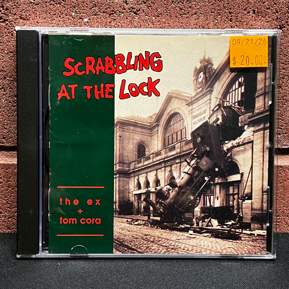 Used CD: The Ex + Tom Cora "Scrabbling At The Lock" CD (1993 Press)