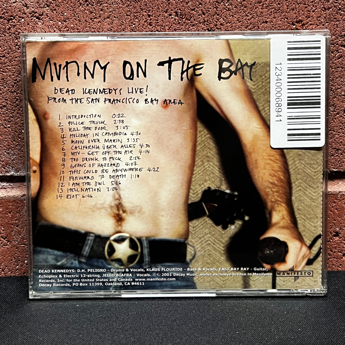 Used CD: Dead Kennedys "Mutiny On The Bay" CD