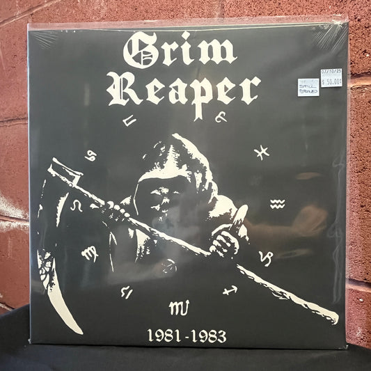 Used Vinyl: Grim Reaper "Bleed 'Em Dry / For Demonstration Only" 2xLP