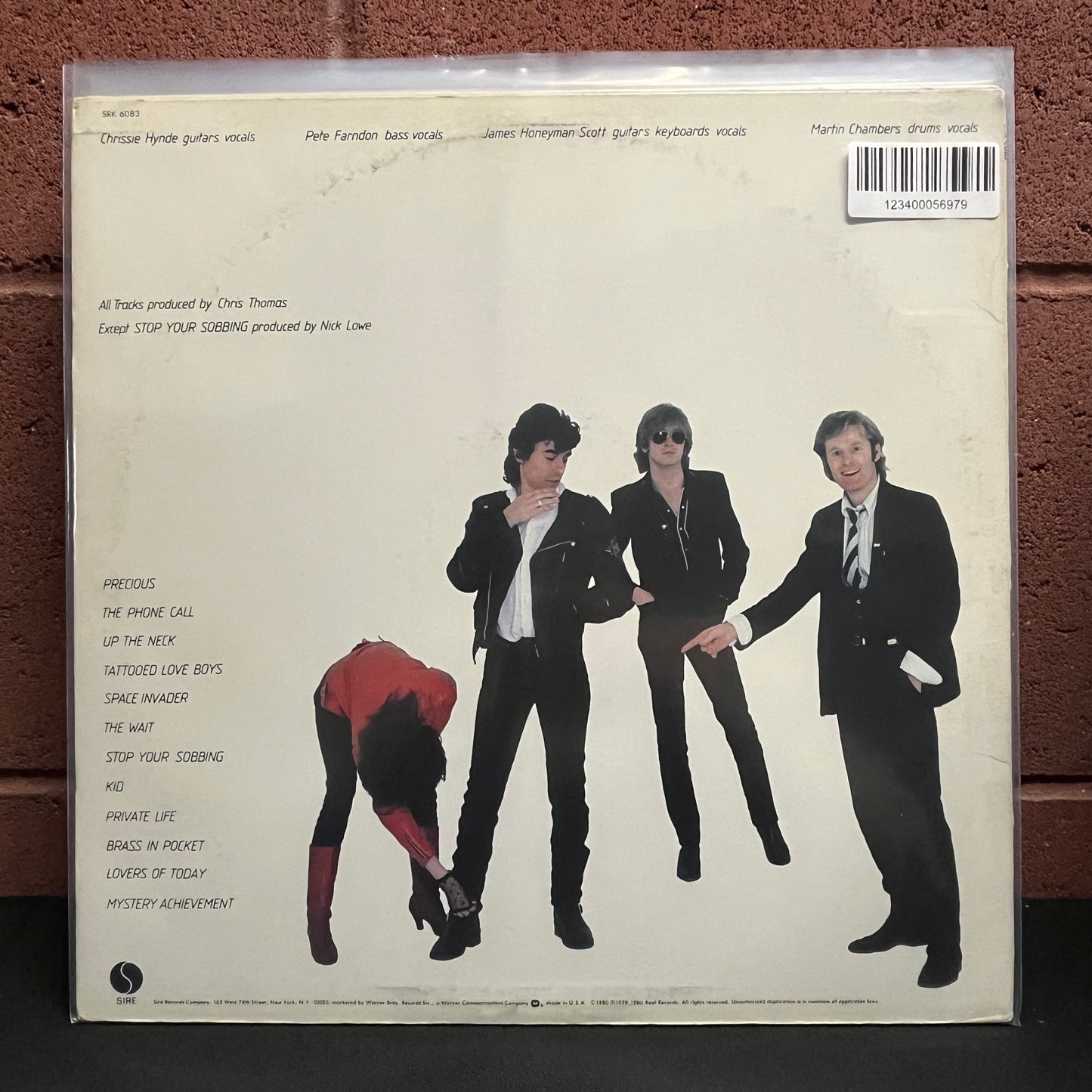 Used Vinyl: Pretenders "S/T" LP (1980 Press)