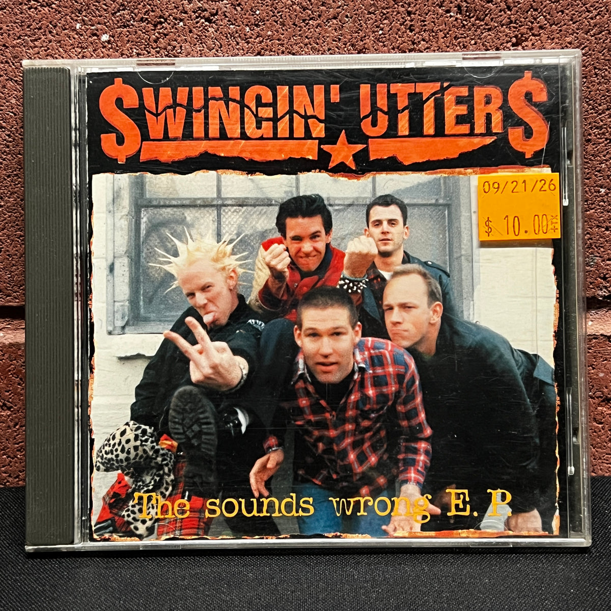 Used CD: Swingin' Utters "The Sounds Wrong E.P." CD (1995 IFA Press)