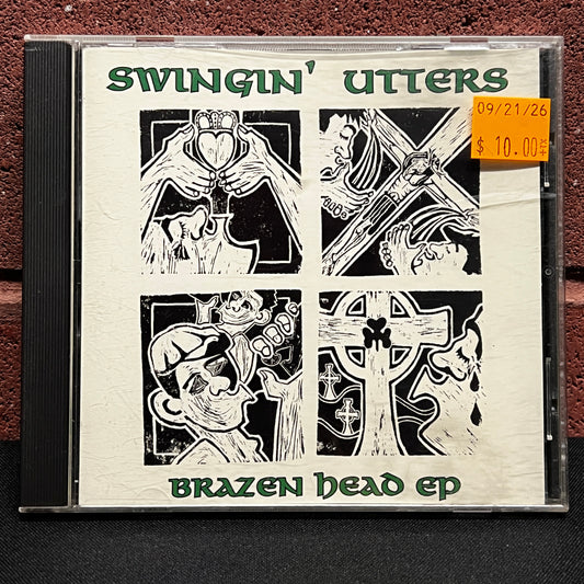 Used CD: Swingin' Utters "Brazen Head EP" CD (1999 Press)