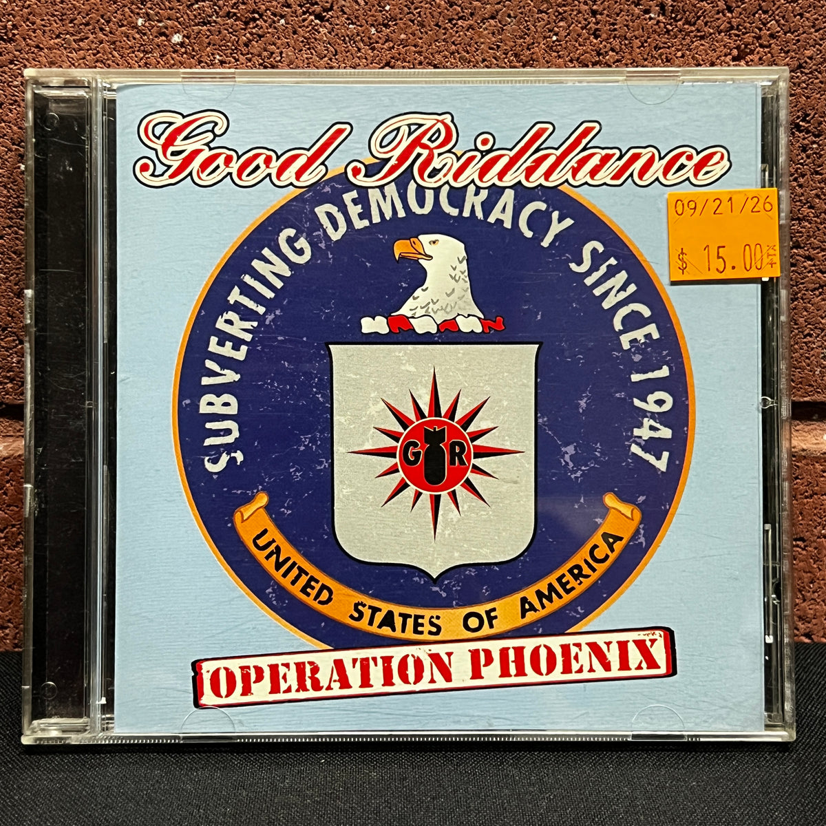 Used CD: Good Riddance "Operation Phoenix" CD (1999 Press)