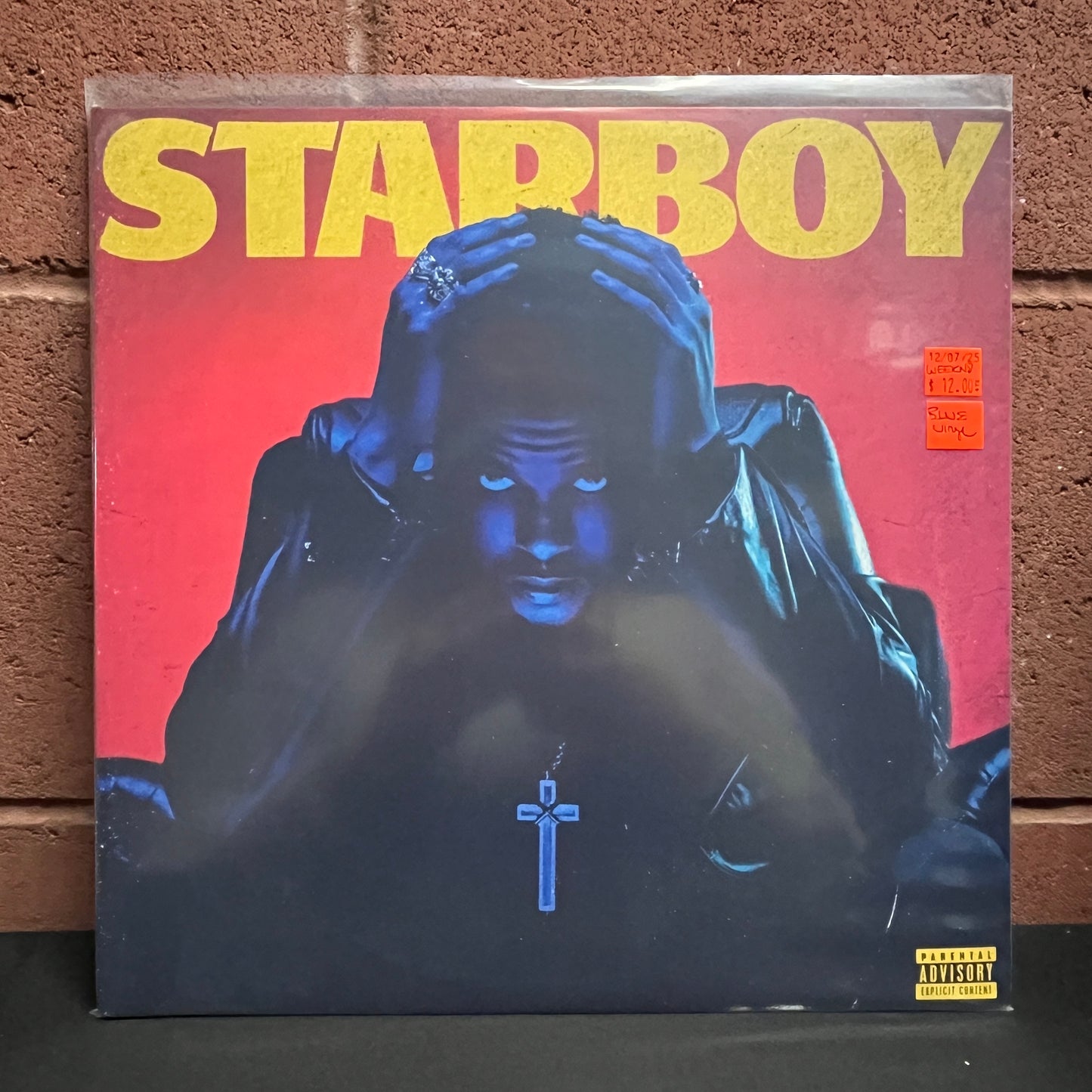 Used Vinyl: The Weeknd "Starboy" 2xLP (Blue Vinyl)