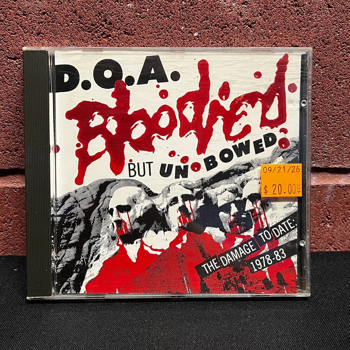 Used CD: D.O.A. "Bloodied But Unbowed" CD