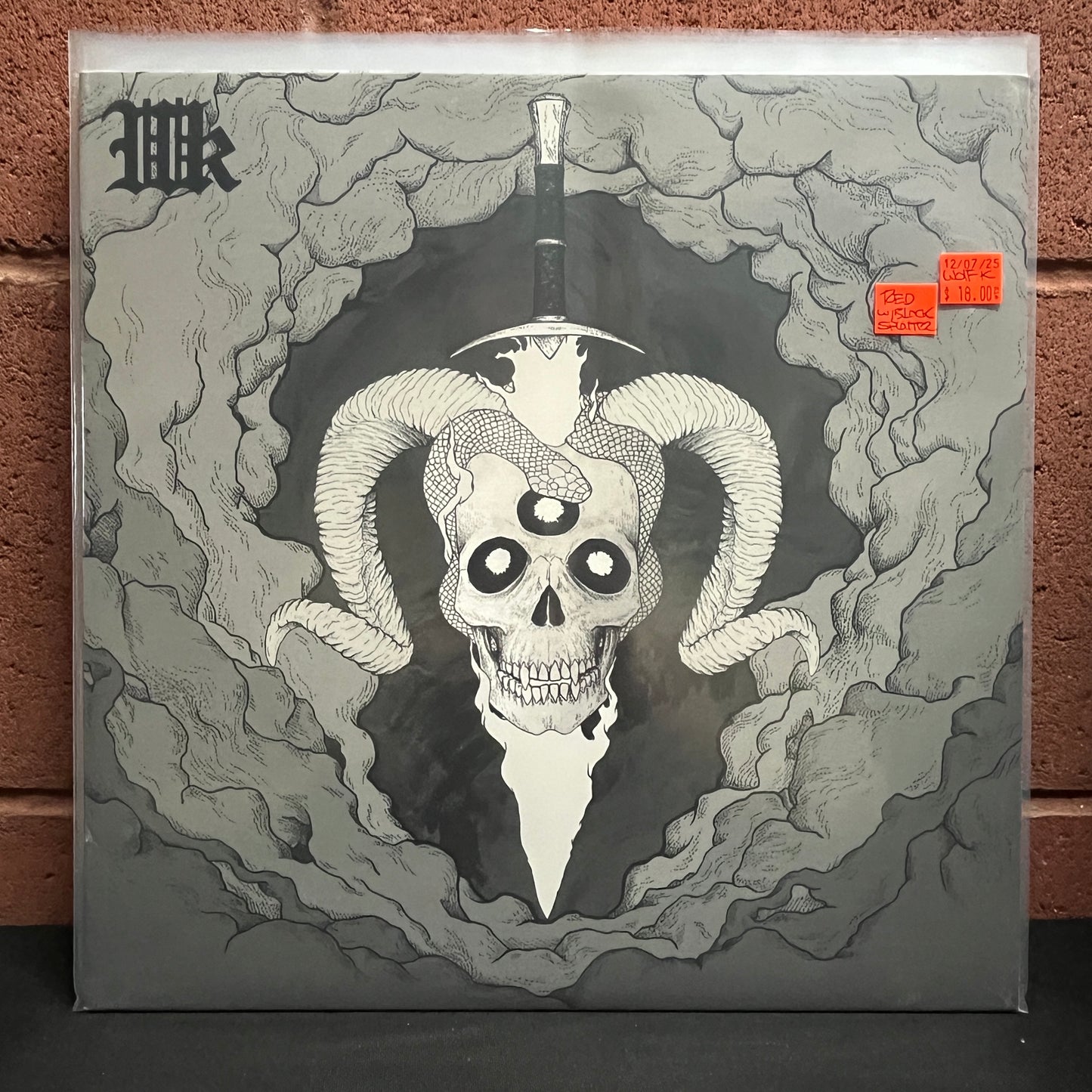 Used Vinyl: Wolf King "Loyal To The Soil" LP (Red w/Black Splatter Vinyl)