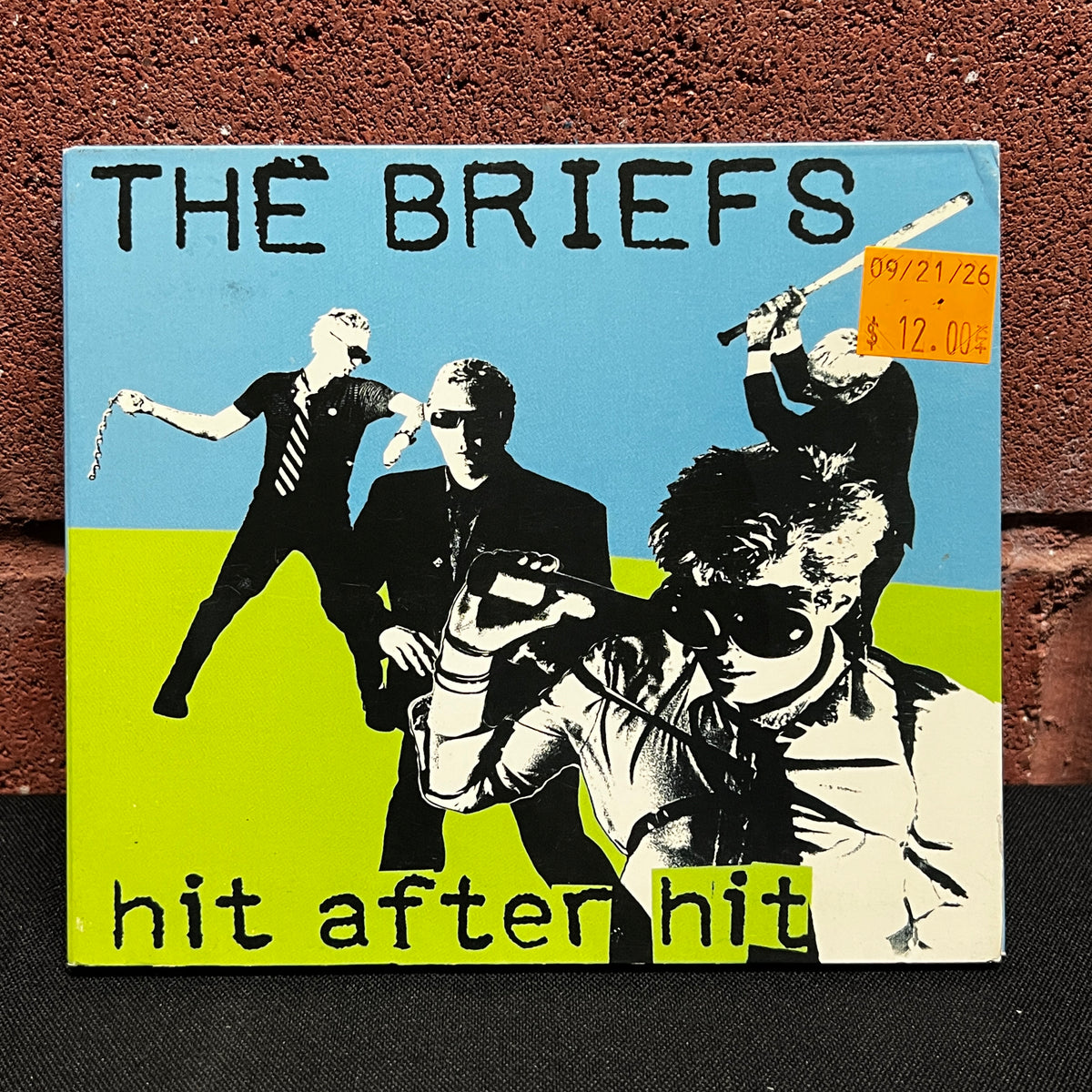 Used CD: The Briefs "Hit After Hit" CD (2004 Press)