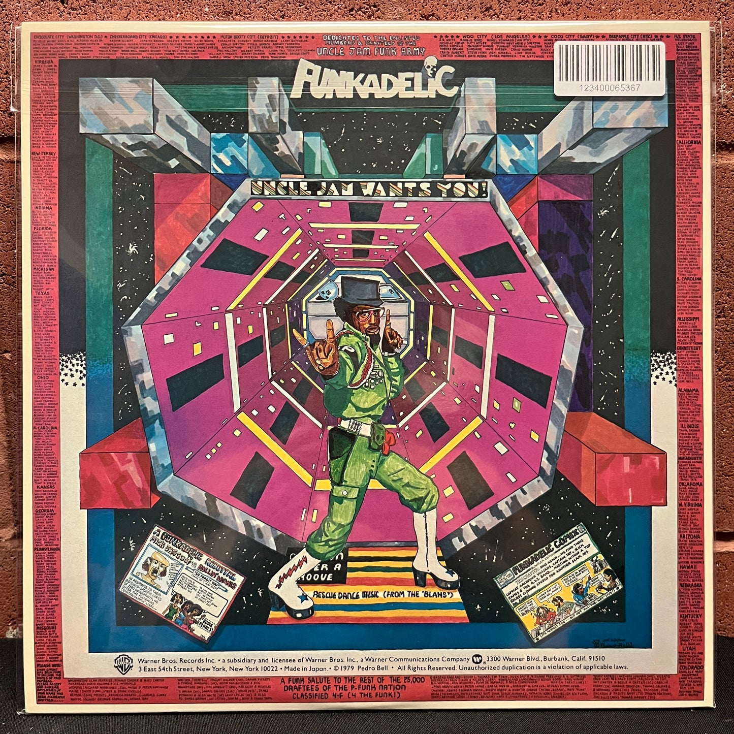 Used Vinyl: Funkadelic "Uncle Jam Wants You" LP (1979 Japanese Issue)