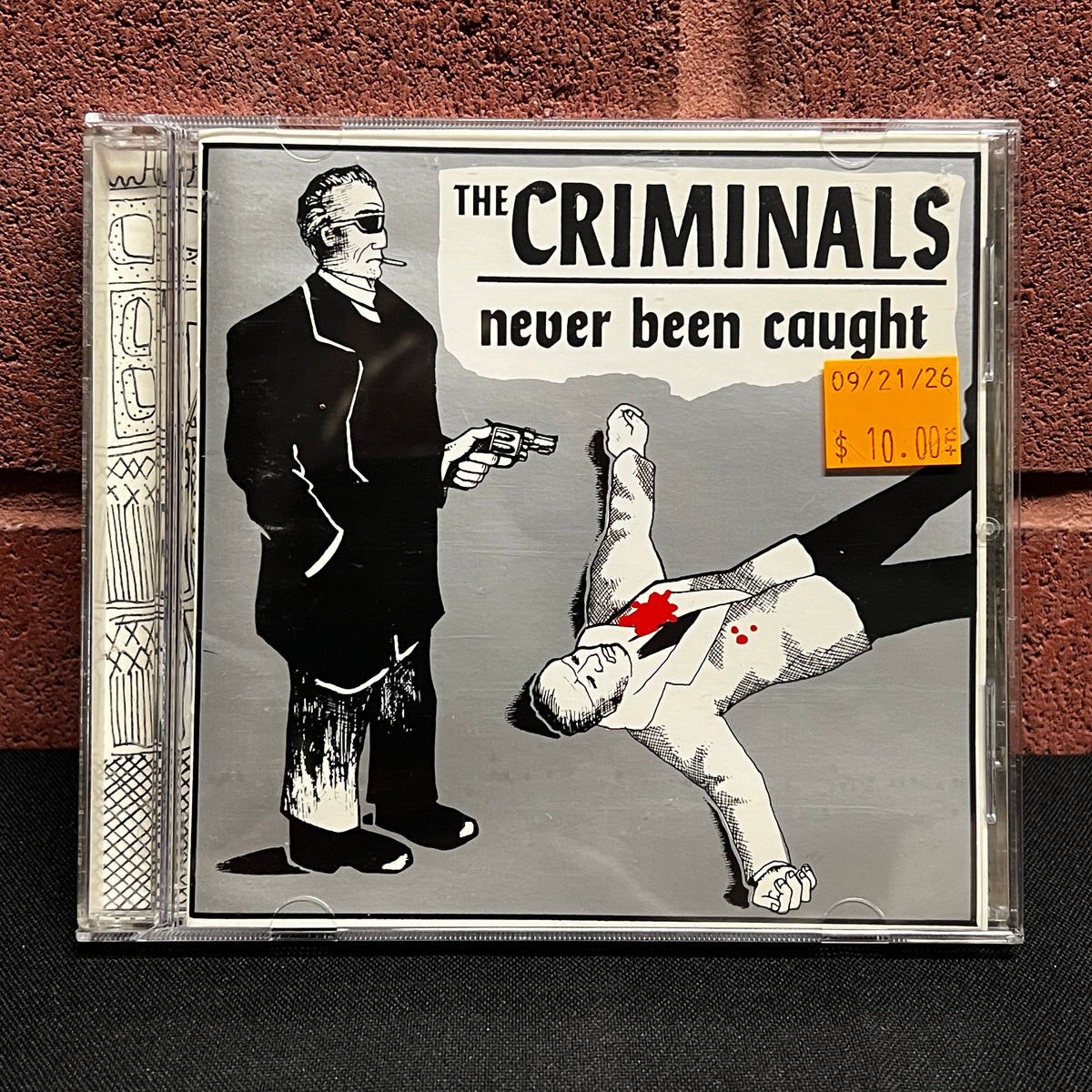 Used CD: The Criminals "Never Been Caught" CD