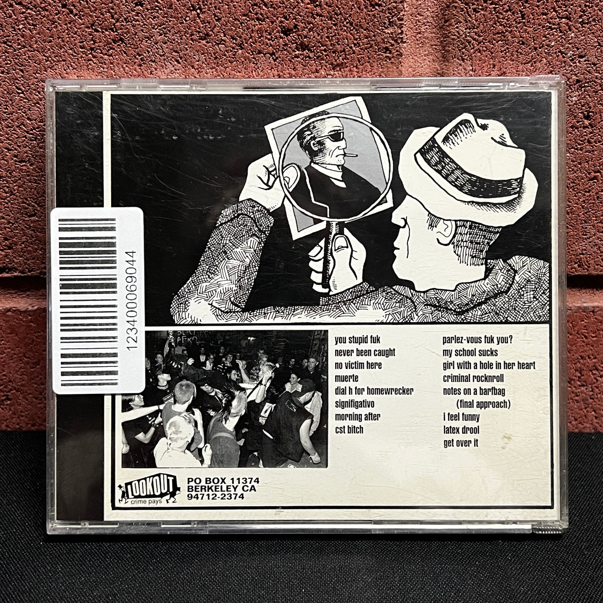 Used CD: The Criminals "Never Been Caught" CD