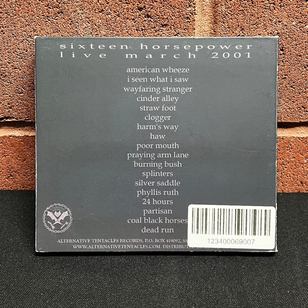Used CD: Sixteen Horsepower "Live March 2001" 2xCD