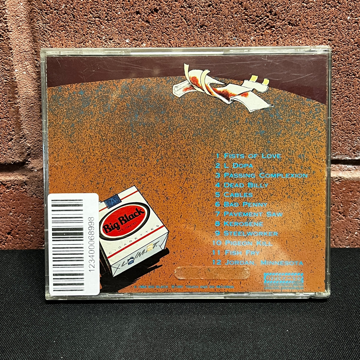 Used CD: Big Black "Pigpile" CD