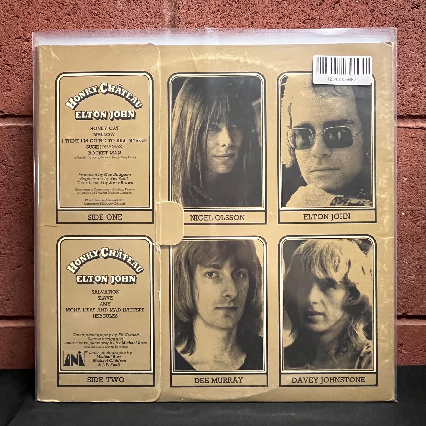 Used Vinyl: Elton John "Honky Chateau" LP (Envelope Gatefold cover)