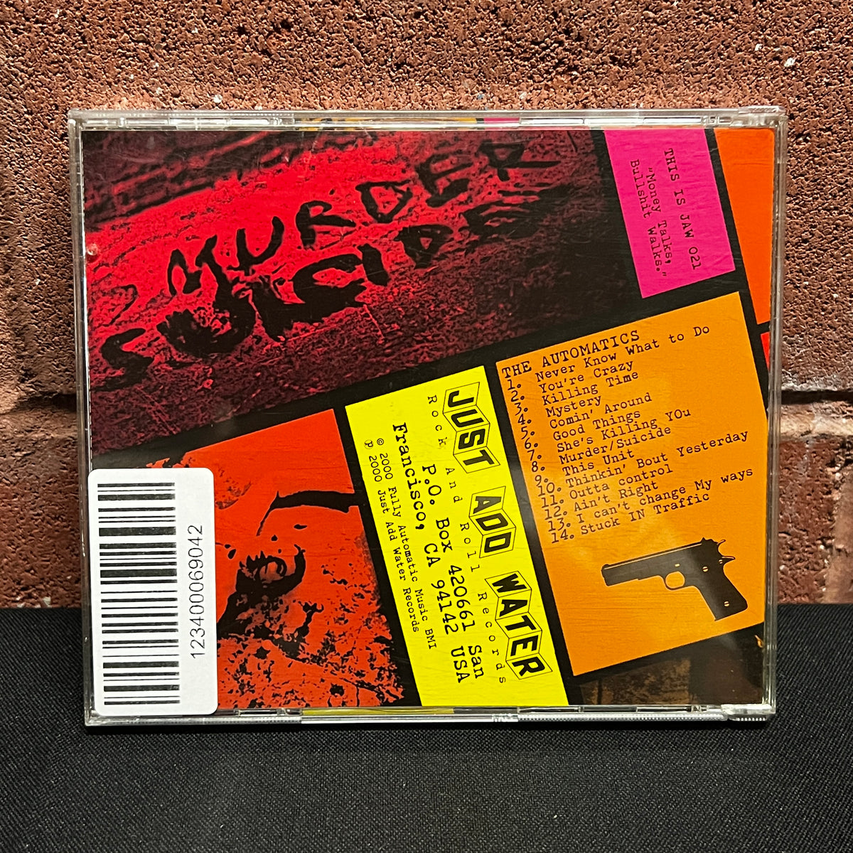 Used CD: The Automatics "Murder / Suicide" CD