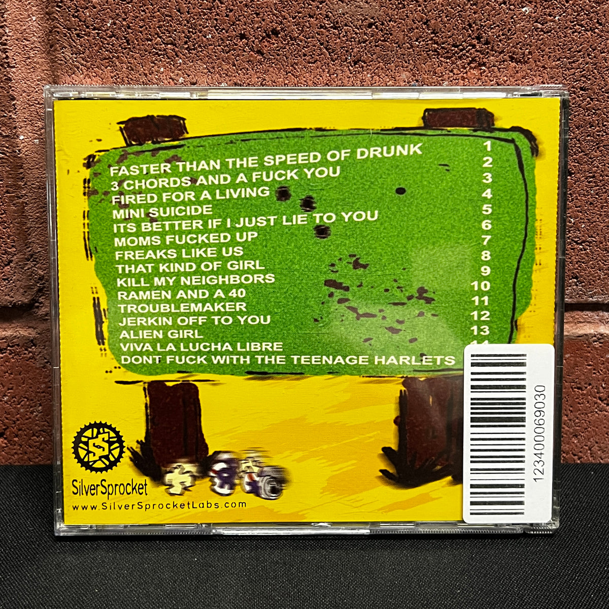 Used CD: Secretions "Faster Than The Speed Of Drunk" CD