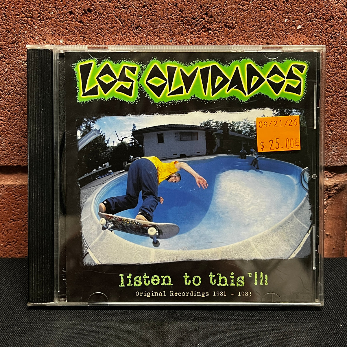 Used CD: Los Olvidados "Listen To This!!! Original Recordings 1981-1983" CD