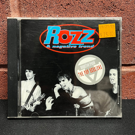 Used CD: Rozz & Negative Trend "The Pop Sessions" CD