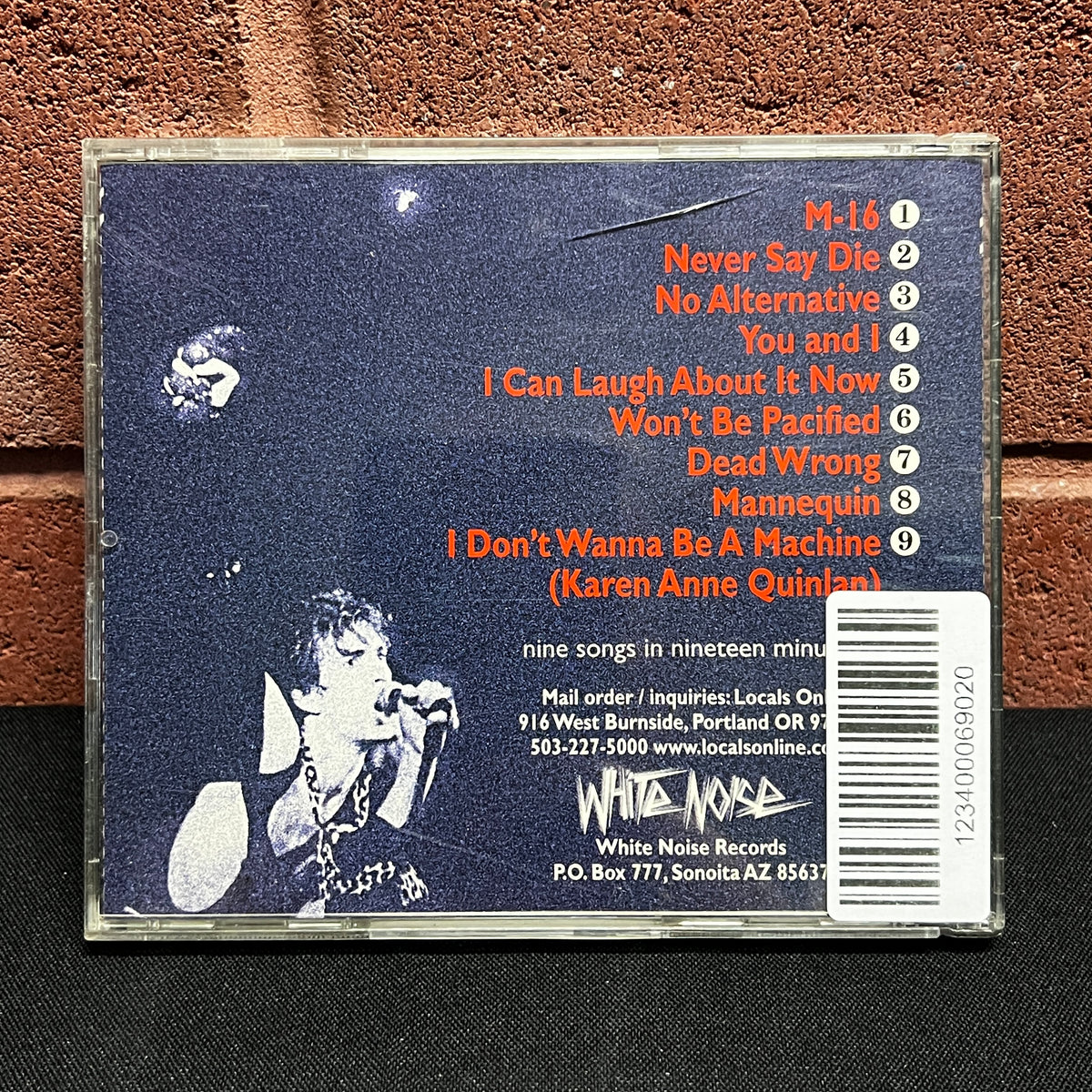 Used CD: Rozz & Negative Trend "The Pop Sessions" CD