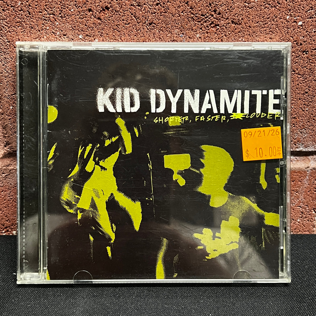 Used CD: Kid Dynamite "Shorter, Faster, Louder" CD