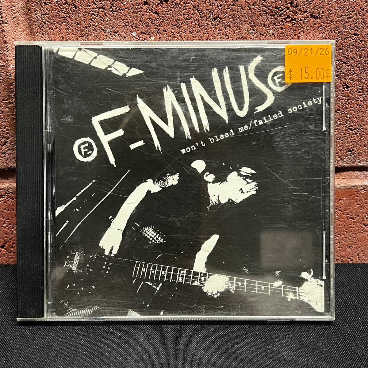 Used CD: F-Minus "Won't Bleed Me / Failed Society" CD