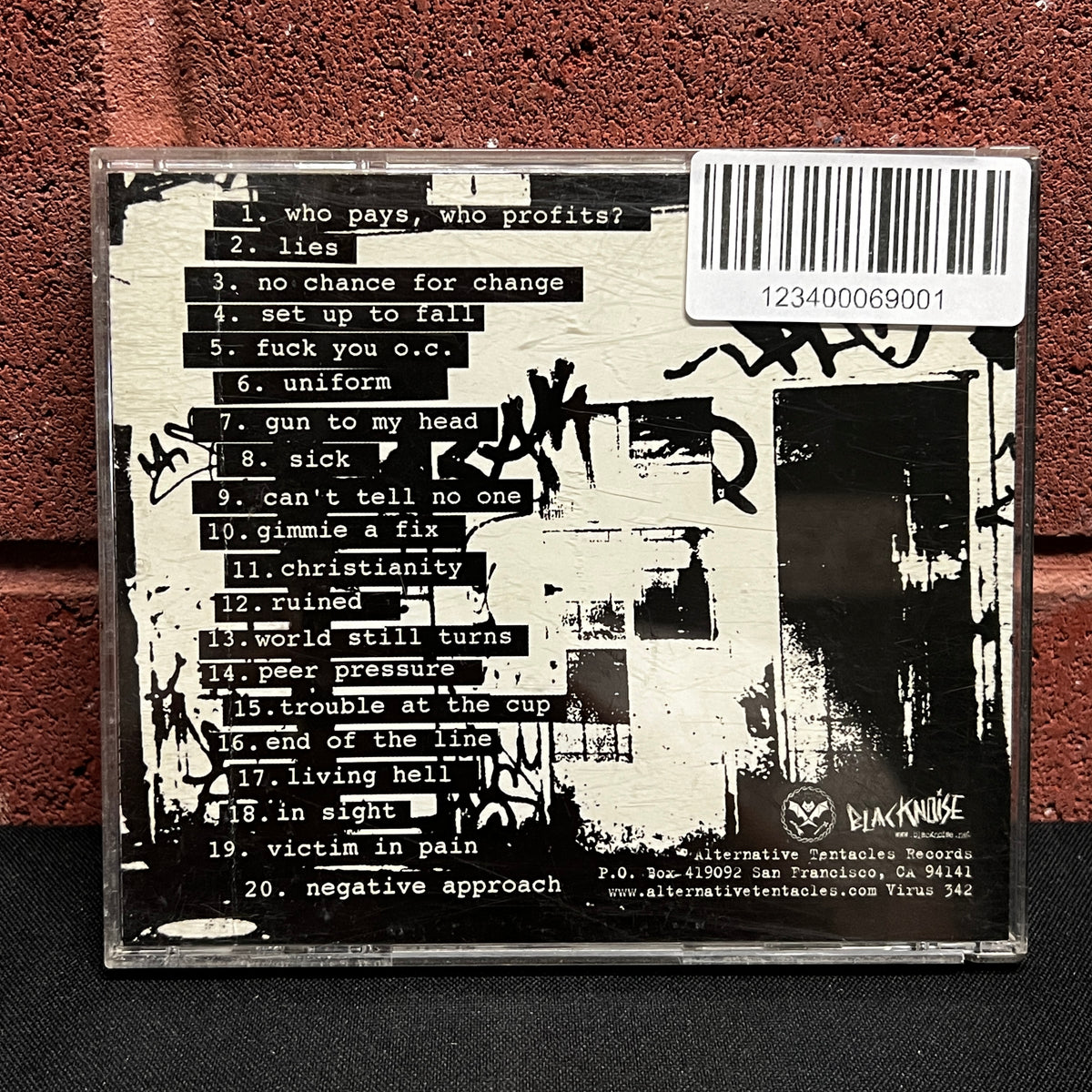Used CD: F-Minus "Won't Bleed Me / Failed Society" CD