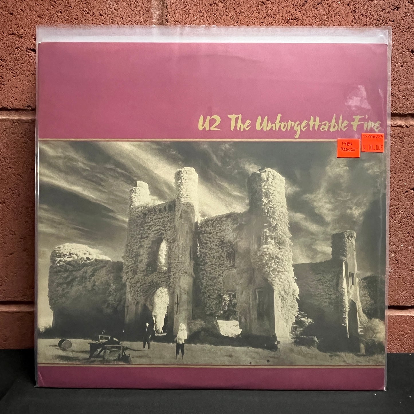 Used Vinyl: U2 "The Unforgettable Fire" LP (1984 Press)