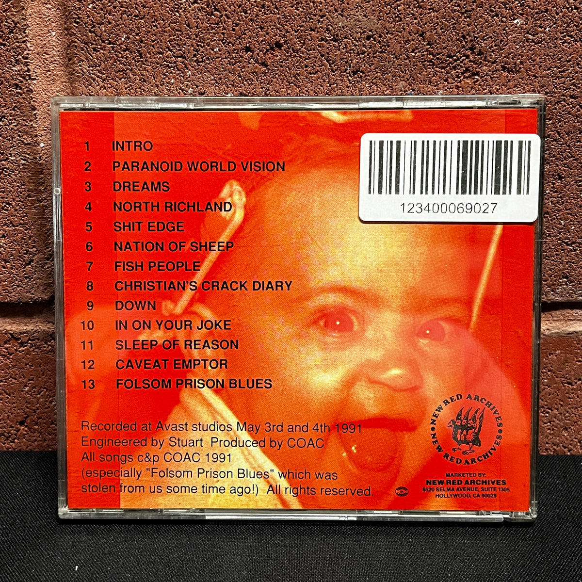 Used CD: Christ On A Crutch "Crime Pays When Pigs Die" CD