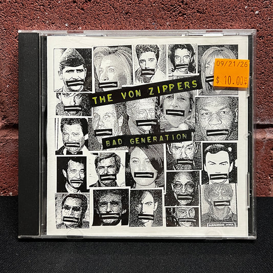 Used CD: The Von Zippers "Bad Generation" CD