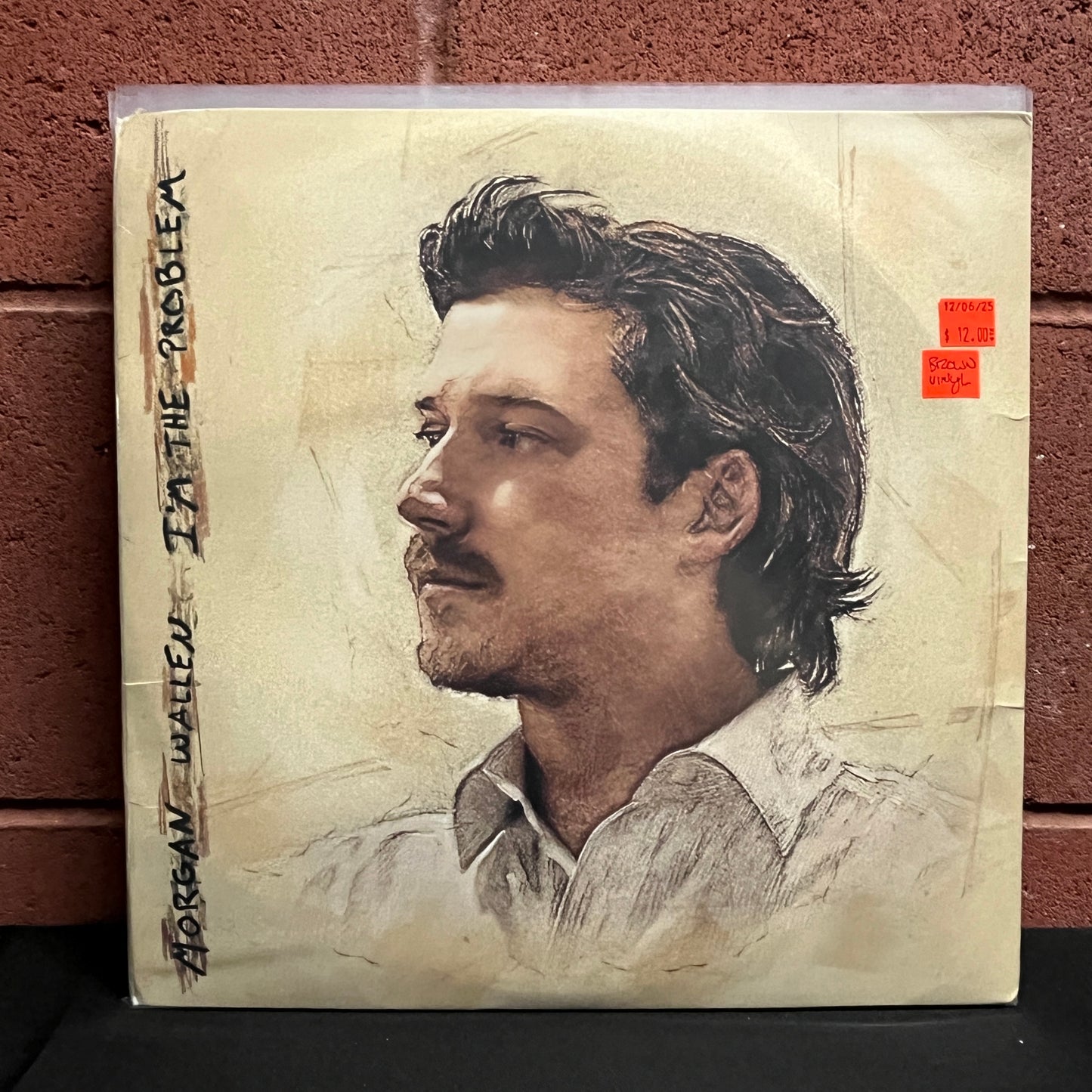 Used Vinyl: Morgan Wallen "I'm The Problem" 3xLP (Brown Vinyl)